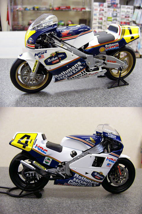 ミュージアムコレクション 1/12 ホンダ NSR 500 1985/89 ロスマンズ