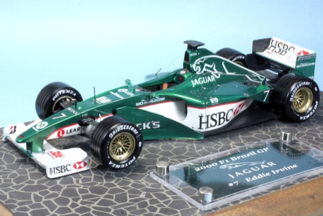 Model Force K 1/20 ジャガー R1 コスワース ブラジルGP 2000 エディ