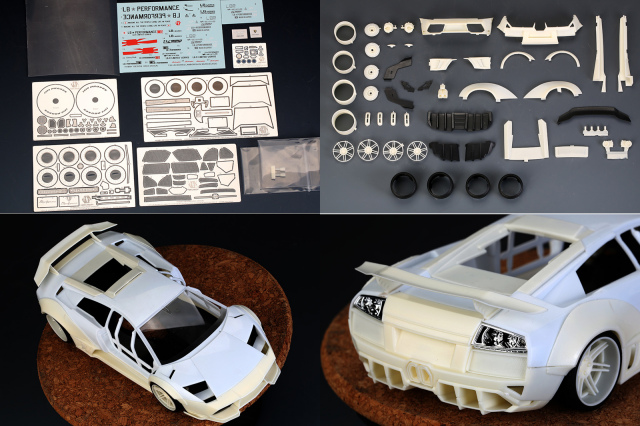 ホビーデザイン 1/24 LB パフォーマンス ランボルギーニ アヴェン