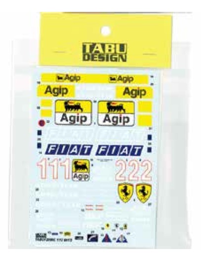 タブデザイン 1/12 フェラーリ 641/2 1990 フルスポンサーデカール