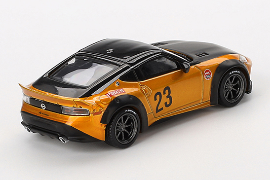 MINI GT 1/64 Nissan Z LB☆NATION WORKS LB ゴールド(右ハンドル