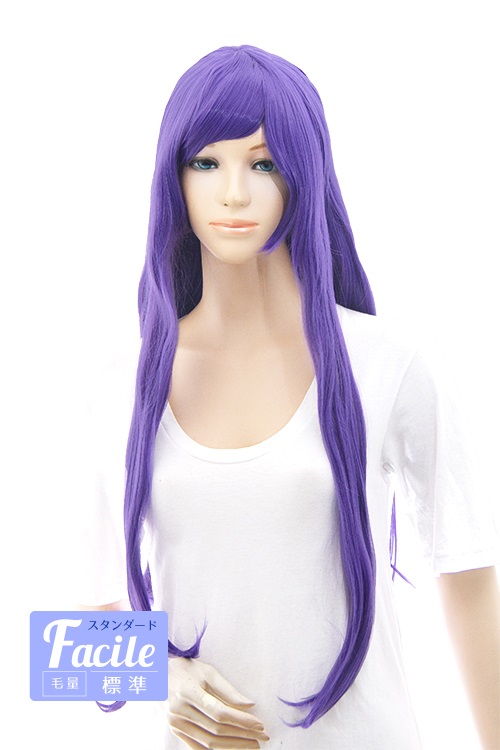 アッシュバイオレット】ロングストレート【ウィッグ】【高品質コスプレ