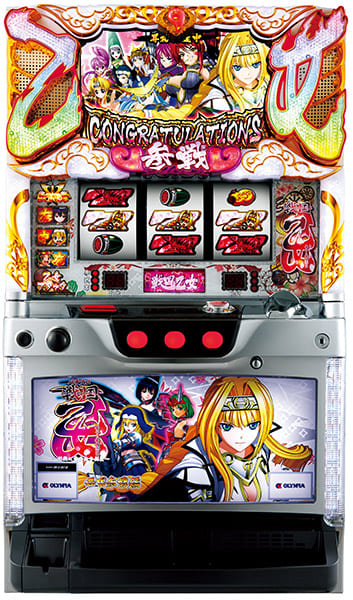 オリンピア 戦国乙女 剣戟に舞う白き剣聖 西国参戦編実機 【コイン不要