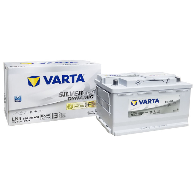 VARTA LN4 AGM / L4 / 580901080 / シルバーダイナミック AGM