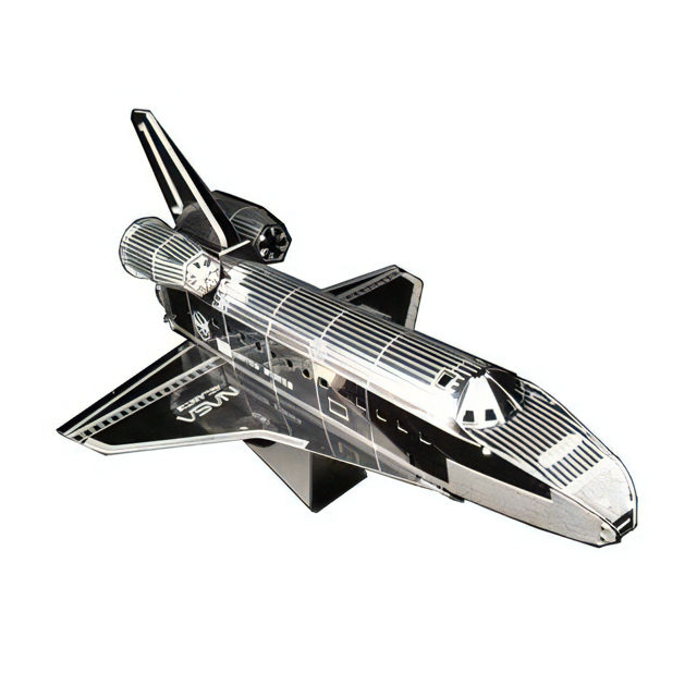 宇宙グッズ】メタリックナノパズルスペースシャトルアトランティス