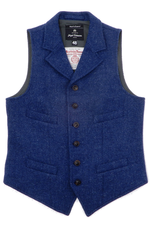 MALLORY VEST - HARRIS TWEED / マロリーベスト - ハリスツイード