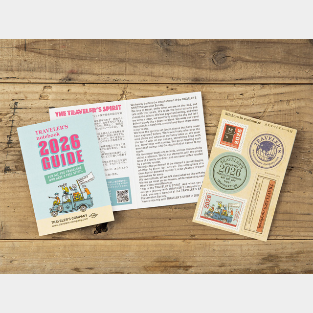 トラベラーズノート パスポートサイズ リフィル 2026 月間 (14497006)