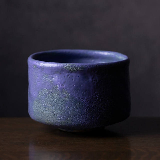 抹茶碗 | 紫茶碗 (TH-075) 作家「林健人」