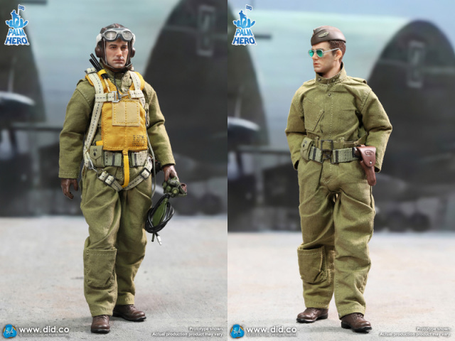 DID】XA80032 1/12 WW2 U.S. Army Air Force Pilot - Captain Rafed