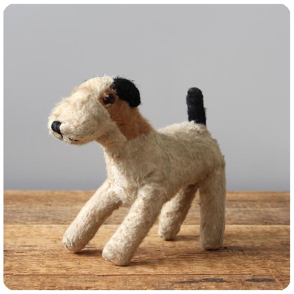 イギリス アンティーク 犬のぬいぐるみ トイ インテリア雑貨 ワン