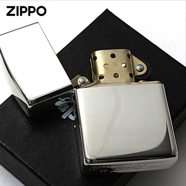 Zippo ジッポー アーマー 銀メッキ 10ミクロン ミラー 鏡面 ポリッシュ