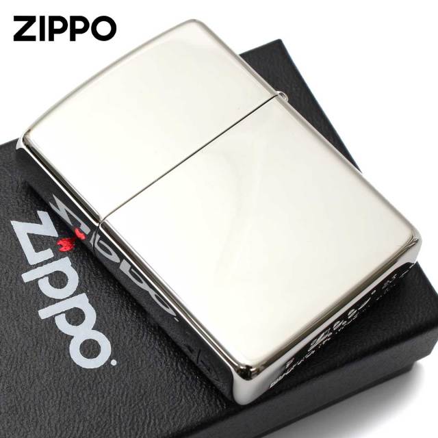 Zippo ジッポー アーマー プラチナコーティング ポリッシュ 鏡面