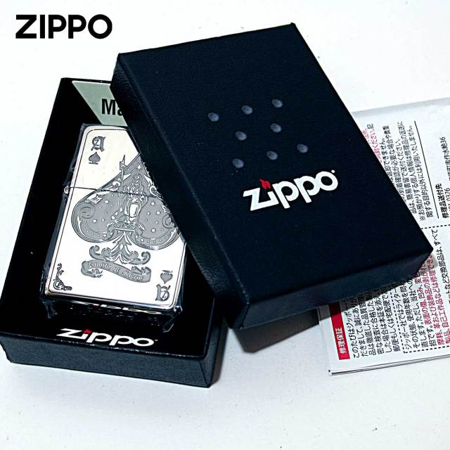 Zippo ジッポー デビル トランプ スペード シルバー Devil Trump