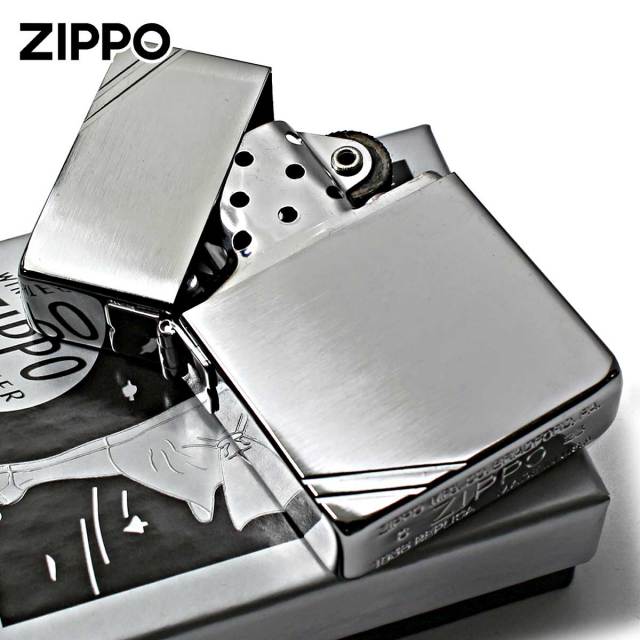 Zippo ジッポー 1935レプリカ 無地 シルバー つや消しブラッシュド