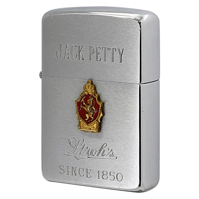 絶版/ヴィンテージ Zippo ジッポー 中古 1961年製造STROH'S BEER