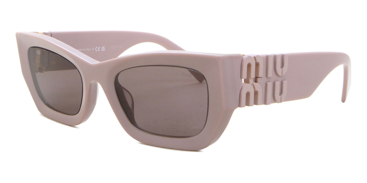 Miu Miu MU09WS 17C6X1 ウェリントン ピンク サングラス