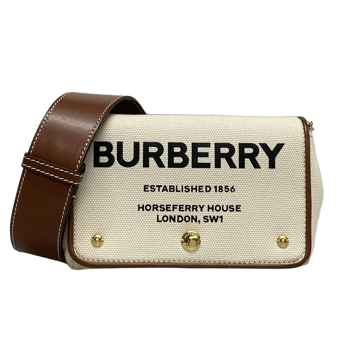 バーバリーロンドンイングランド/ショルダーバッグ/ホースフェリー