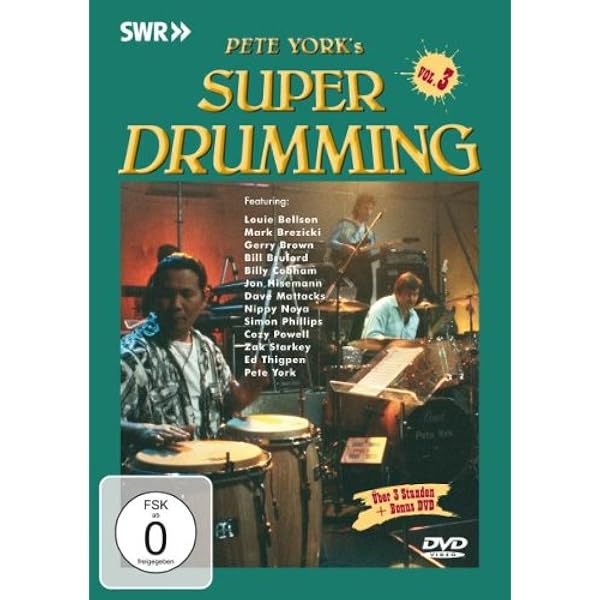Super Drumming Vol.1 (2 DVDs): Amazon.de: Maschke, Michael: DVD