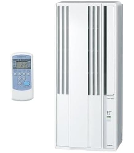 Amazon | トヨトミ 窓用ルームエアコン 静音 1.6kWモデル ホワイト TIW