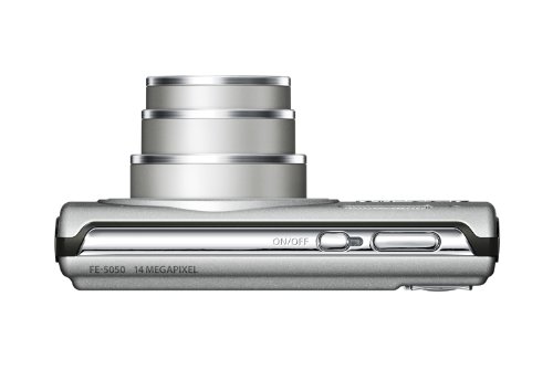 OLYMPUS Digital Camera 14 MP FE-5050 Silver 5x optical zoom FE