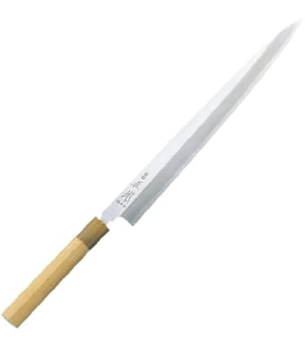 Amazon｜正本総本店 本霞・玉白鋼 柳刃刺身庖丁 33cm 刀身:玉白鋼、柄