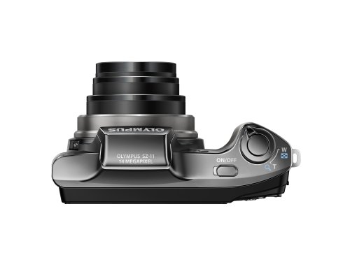 OLYMPUS Digital Camera SZ-11 Silver 14 MP 20X Zoom 25mm 3D Photo