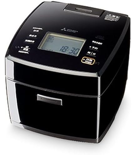 Amazon | 三菱電機 IHジャー炊飯器 備長炭炭炊釜 5.5合炊き ピュア