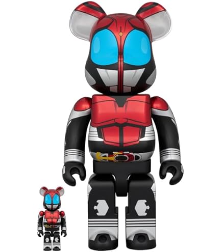 Amazon.co.jp: BE@RBRICK 仮面ライダー響鬼 100％ & 400％ : おもちゃ
