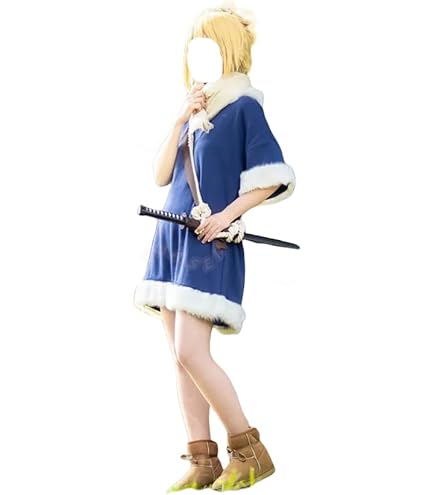 Amazon.co.jp: ドクターストーン Dr.STONE 琥珀 コスプレ衣装 ウィッグ