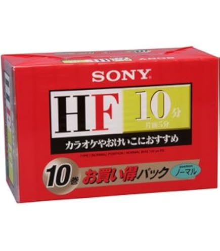 Amazon | ソニー C-10HFA カセットテープ 《 片面5分/往復10分》 SONY