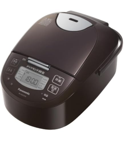 Amazon.co.jp: パナソニック 5.5合 IH炊飯器 IHジャー ブラウン SR