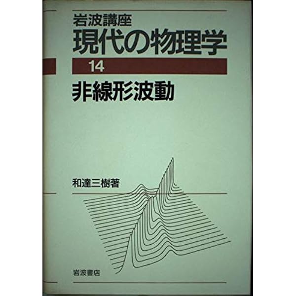 非線形波動の古典解析:ソリトン,それに続く非線形の世界 | 大宮 眞弓