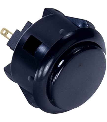 Amazon | 三和電子 ハメ込み式押しボタン30φ 黒枠グレー OBSF-30-K-DH