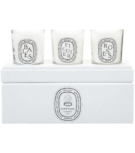 Amazon.co.jp: ディプティック ミニ キャンドル コフレ 3x 70g/2.4oz