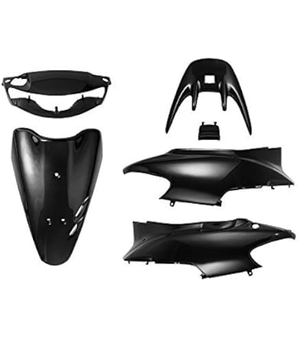 Amazon | バイクパーツセンター(Bike Parts Center) 外装セット 黒