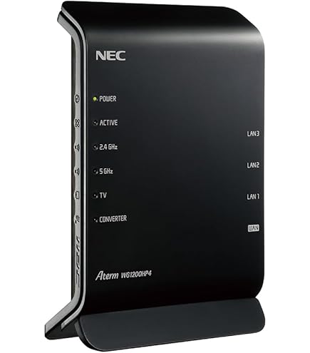 Amazon.co.jp: NEC LANルーター 6ストリーム Wi-Fi 6E+安定通信機能
