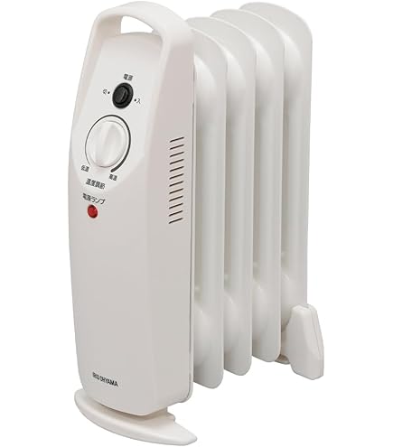 Amazon | DeLonghi オイルラジエターヒーター 小型L字型フィン5枚 【1