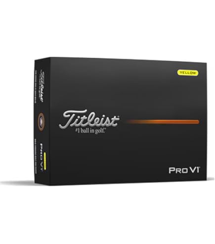 Amazon.co.jp: タイトリスト PRO V1 2025 イエロー【2ダースセット(24