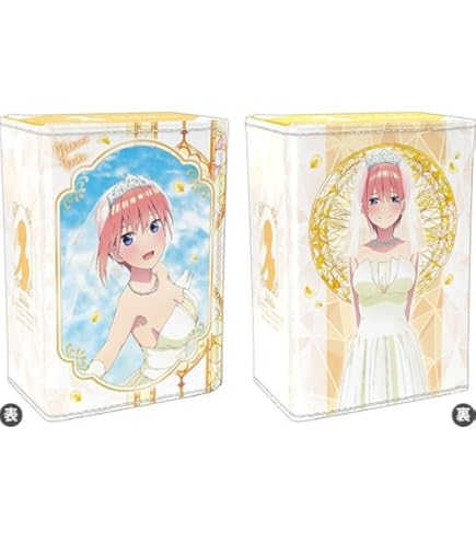 Amazon.co.jp: 合皮製デッキケースW 映画 五等分の花嫁「中野 三玖