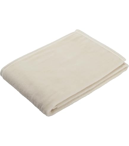 Amazon｜無印良品 カシミヤ混毛布 アイボリー シングルサイズ 140
