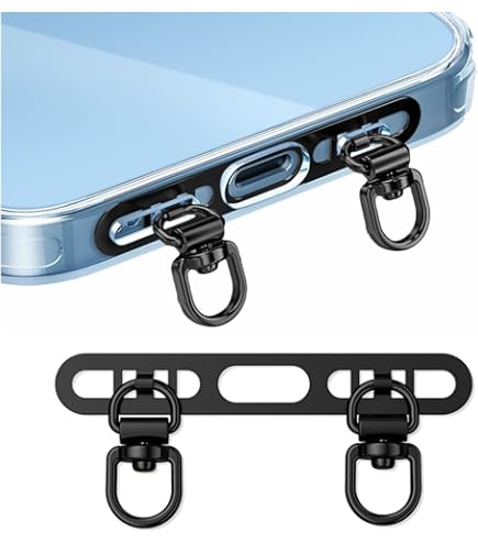 Amazon.co.jp: ZXZone ストラップホルダー 2口タイプ スマホ