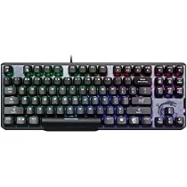 Amazon.co.jp: MSI VIGOR GK50 ELITE TKL KALIH RED 赤軸リニア