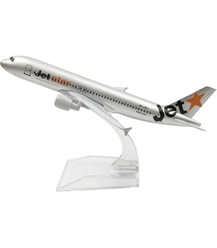 Amazon | 1/400スケールA320ジェットスター航空金属飛行機モデル合金