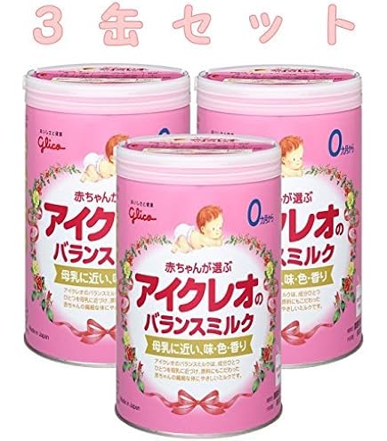 Amazon.co.jp: 【0ヵ月~1歳頃】粉ミルク アイクレオ バランスミルク