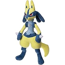 Amazon.co.jp: ポケモン すやすやフレンド ぬいぐるみS リオル 幅約