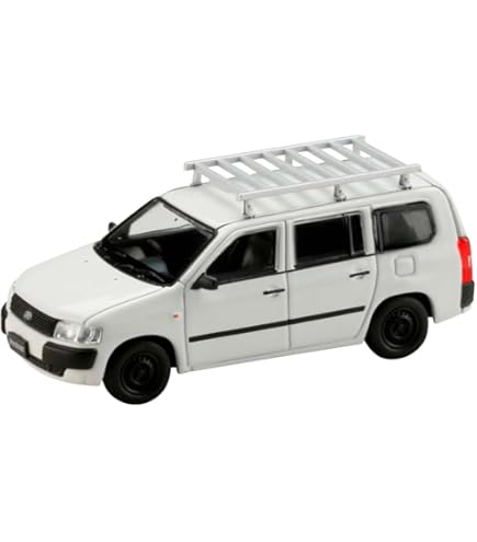 Amazon | HJ64 1/64 トヨタ プロボックスバン DX ホワイト 完成品