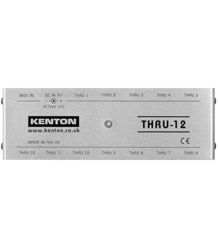 Amazon.co.jp: Kenton Electronics 5アウト MIDI スルーボックス Thru