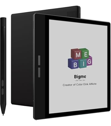 Amazon.co.jp: Bigme S6 Color 電子書籍リーダー 7.8 インチ Eink