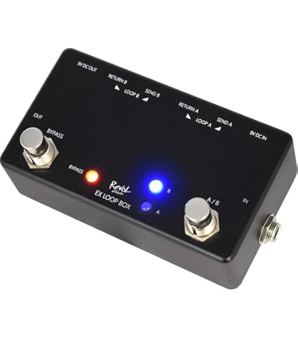 Amazon | Audio 3 LOOP BOX ギターエフェクター ループスイッチャー 3