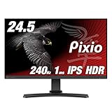 Pixio、4.5万円で240Hz駆動の24.5型IPSゲーミング液晶 - PC Watch
